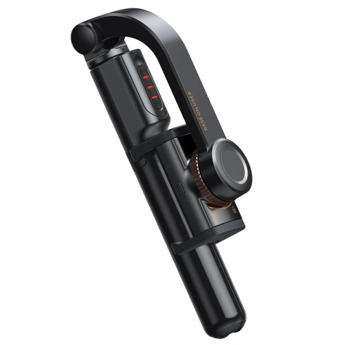 Gimbal jednoosiowy / selfie stick / statyw Baseus Lovely z funkcją tripoda, Bluetooth (czarny)