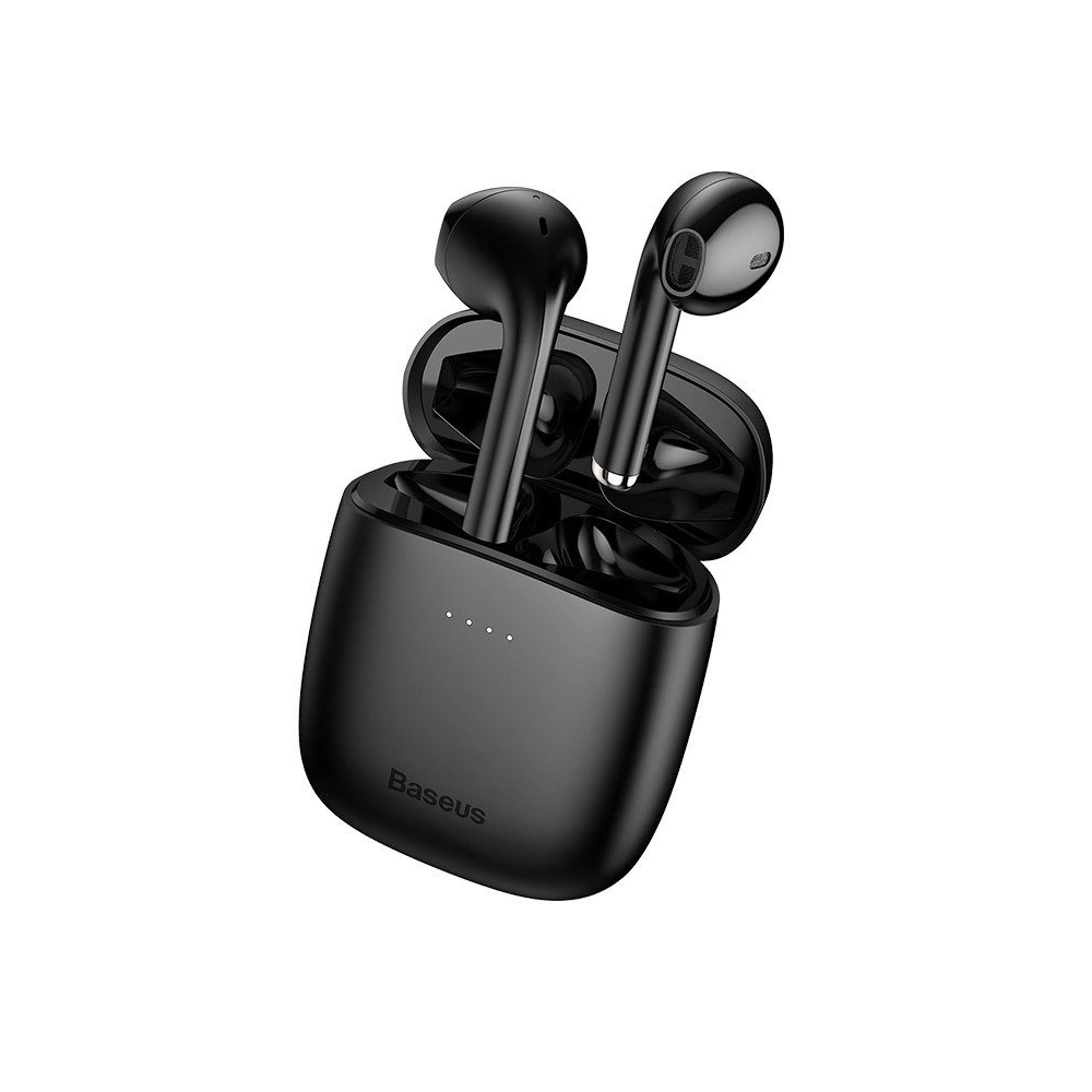 Hurtownia GSM - Bezdrátová sluchátka Baseus Encok W04 TWS, Bluetooth 5.0 (černá) - BSU1561BLK - {ean13} - Hurt