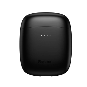 Bezprzewodowe słuchawki Baseus Encok W04 TWS, Bluetooth 5.0 (czarne)