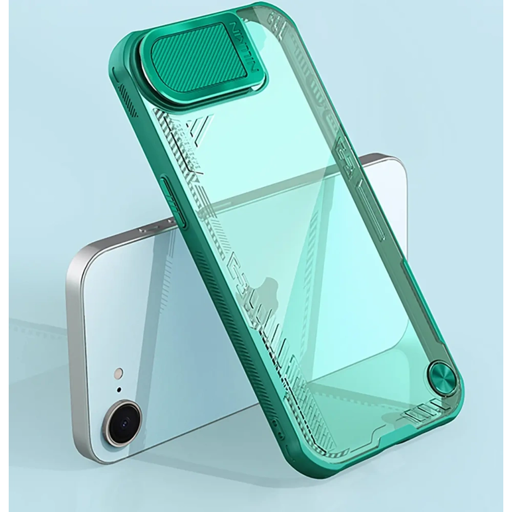 Etui Nillkin Iceblade Prop do Apple iPhone 16e zielone
