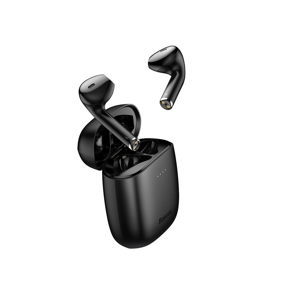 Hurtownia GSM - Bezdrátová sluchátka Baseus Encok W04 TWS, Bluetooth 5.0 (černá) - BSU1561BLK - {ean13} - Hurt
