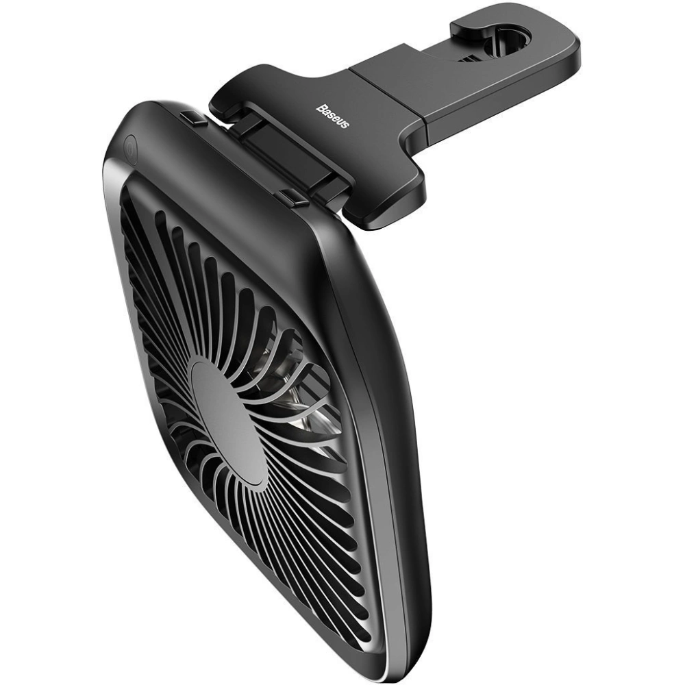 Hurtownia GSM - Samochodowy wentylator / wiatrak Baseus Foldable na zagłówek (czarny) - BSU1562BLK - {ean13} - Hurt