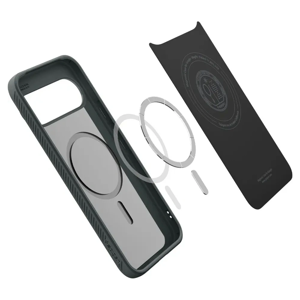 Etui Spigen Liquid Air Mag MagSafe do Google Pixel 10 / 10 Pro Abyss Green