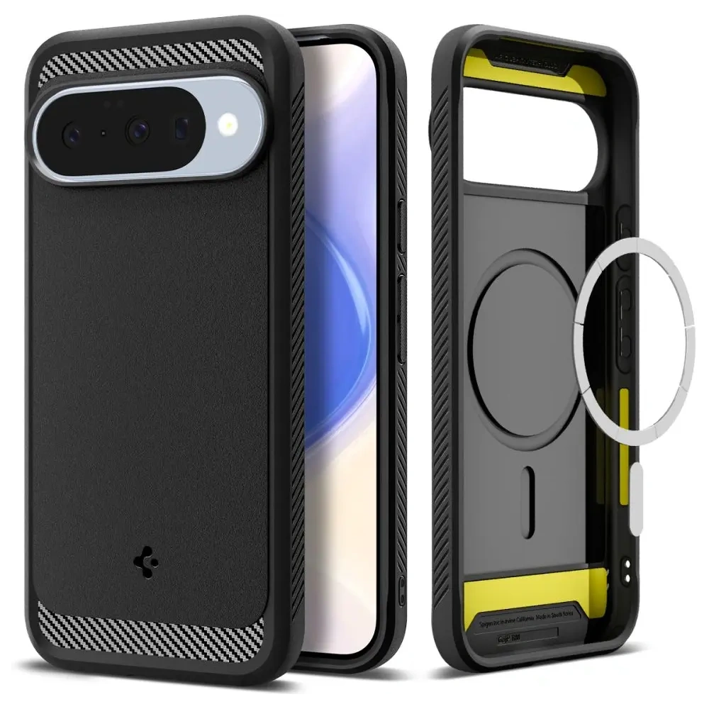 Etui Spigen Rugged Armor Mag MagSafe do Google Pixel 10 / 10 Pro Matte Black