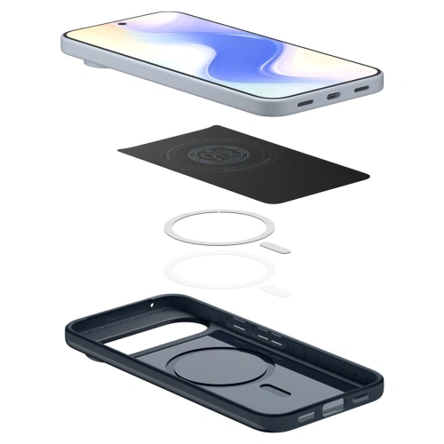 Etui Spigen Thin Fit Mag MagSafe do Google Pixel 10 / 10 Pro Metal Slate