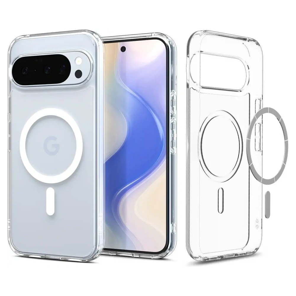 Etui Spigen Ultra Hybrid Mag MagSafe do Google Pixel 10 / 10 Pro Clear/white