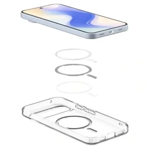 Spigen Ultra Hybrid Mag MagSafe Google Pixel 10 / 10 Pro Átlátszó/fehér