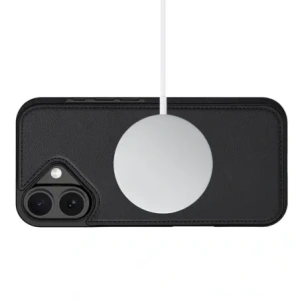 Etui z klapką Tech-protect Wallet MagSafe do Apple iPhone 17 Matte Black