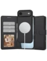 Etui z klapką Tech-protect Wallet MagSafe do Apple iPhone Air Matte Black