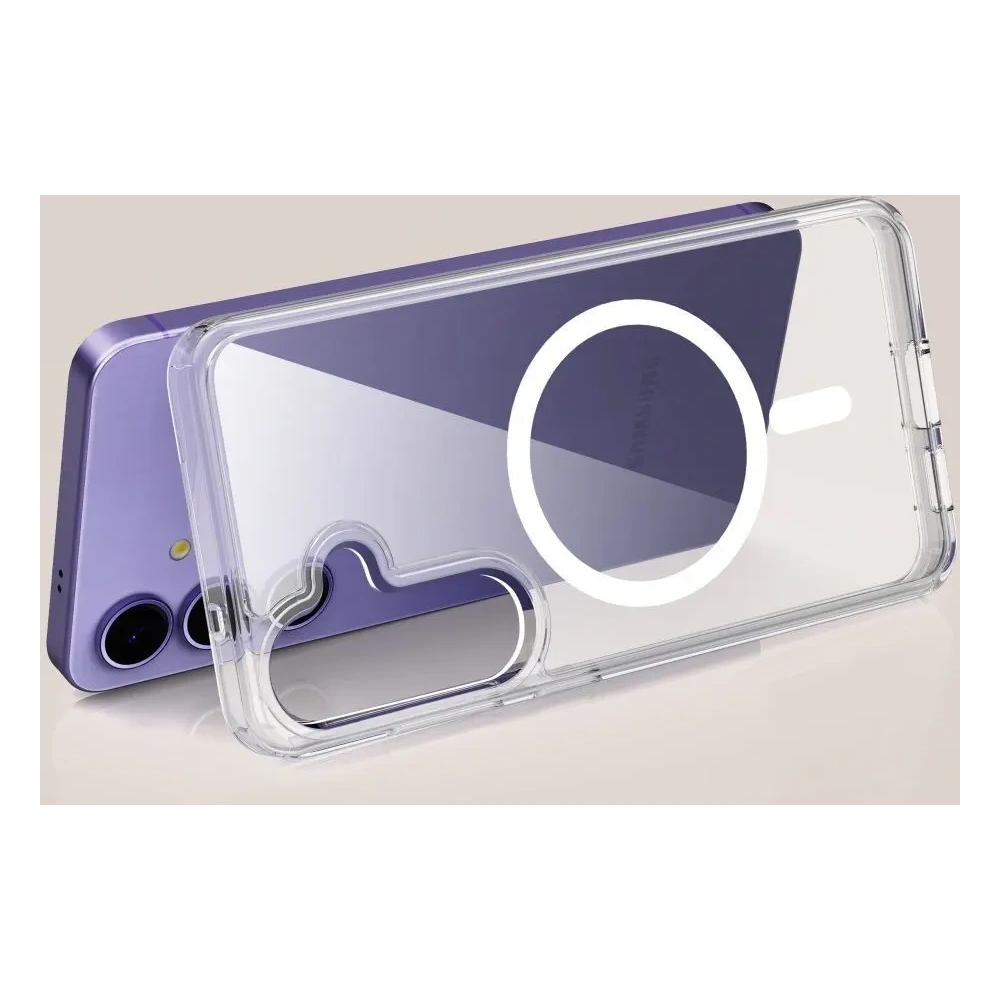 Etui Tech-protect Flexair Hybrid MagSafe do Samsung Galaxy A17 4G / 5G Clear