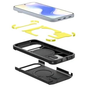 Spigen Tough Armor Mag MagSafe Google Pixel 10 / 10 Pro Fekete