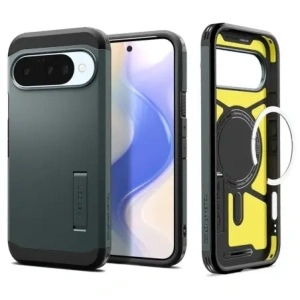 Etui Spigen Tough Armor Mag MagSafe do Google Pixel 10 / 10 Pro Abyss Green