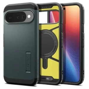 Spigen Tough Armor Mag MagSafe Google Pixel 10 / 10 Pro Abyss Green