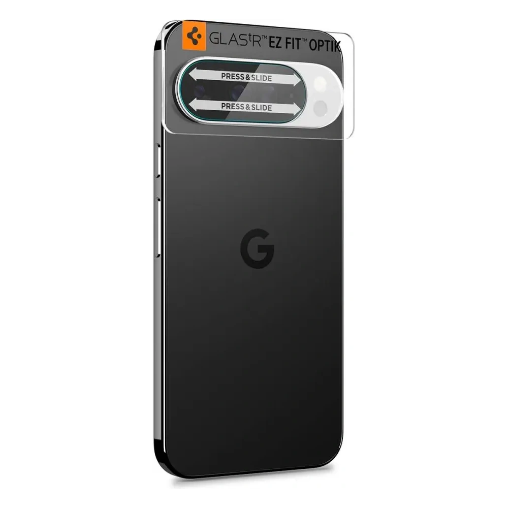 Osłona aparatu Spigen Optik Glas.tr Camera Protector do Google Pixel 10 Pro Crystal Clear [2 PACK]