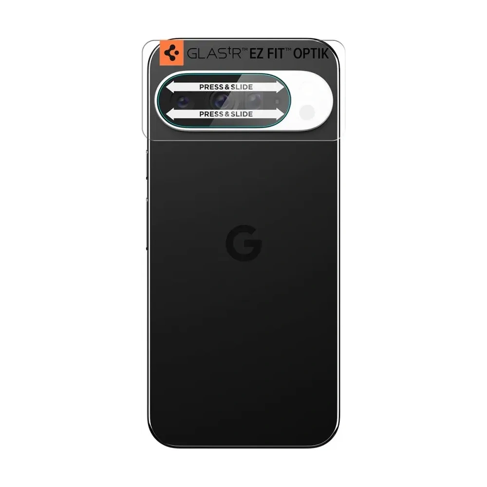 Osłona aparatu Spigen Optik Glas.tr Camera Protector do Google Pixel 10 Pro Crystal Clear [2 PACK]