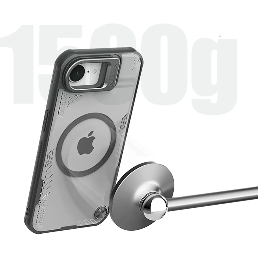 Etui Nillkin Iceblade Prop Magnetic do Apple iPhone 16e czarne