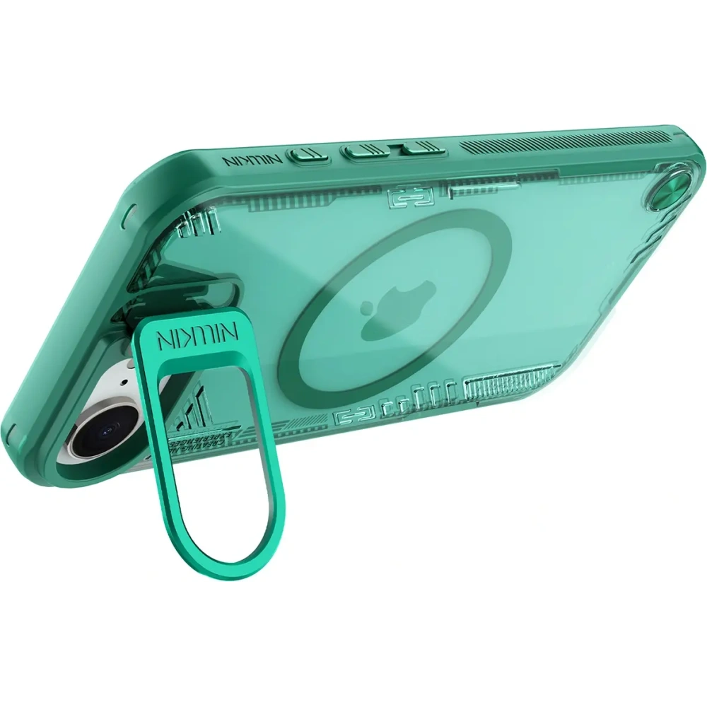 Etui Nillkin Iceblade Prop Magnetic do Apple iPhone 16e zielone