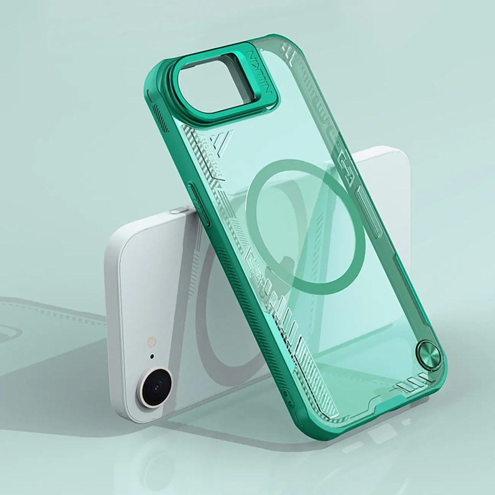 Etui Nillkin Iceblade Prop Magnetic do Apple iPhone 16e zielone