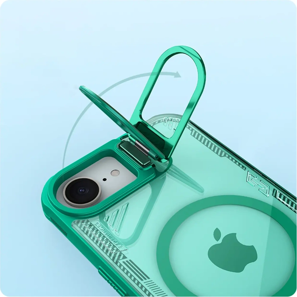 Etui Nillkin Iceblade Prop Magnetic do Apple iPhone 16e zielone