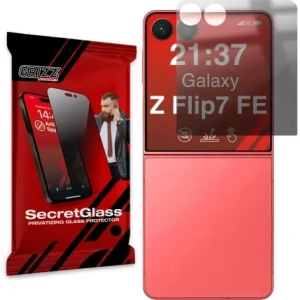 Matowe szkło prywatyzujące GrizzGlass SecretGlass do Samsung Galaxy Z Flip7 FE