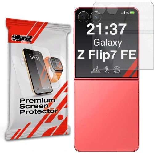 Szkło hybrydowe GrizzGlass HybridGlass do Samsung Galaxy Z Flip7 FE
