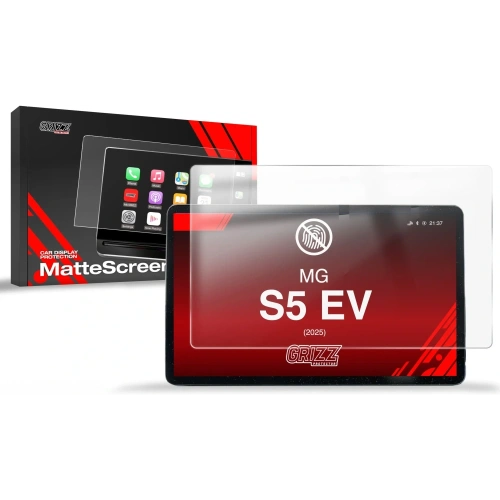 Folia matowa GrizzGlass CarDisplay Protection do MG S5 EV 12,8" (2025)