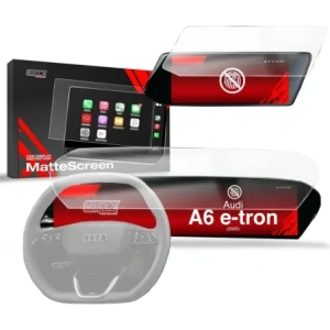 Folia matowa GrizzGlass CarDisplay Protection do Audi A6 e-tron 14,5" (2025) [2w1]
