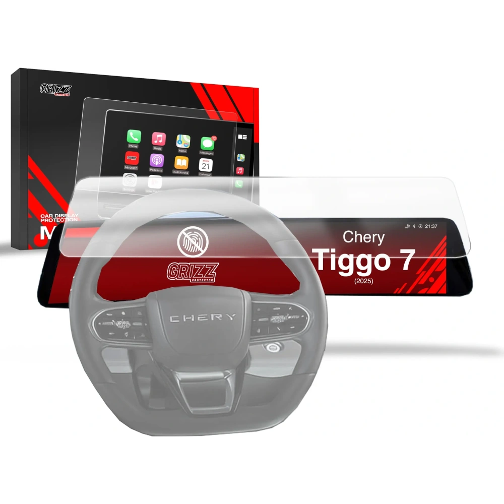 Folia matowa GrizzGlass CarDisplay Protection do Chery Tiggo 7 24,6" (2025)