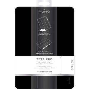 Hurtownia GSM - Etui PURO Booklet Zeta Pro Apple iPad Pro 11 2018 (1. generacji) w/Magnet & Stand up z ładowaniem Apple Pencil (czarny) - PUR001BLK - {ean13} - Hurt