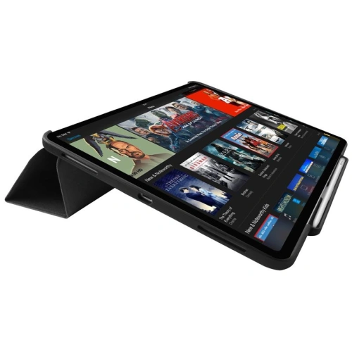 Etui PURO Booklet Zeta Pro Apple iPad Pro 12.9 2018 (3. generacji) w/Magnet & Stand up z ładowaniem Apple Pencil (czarny)