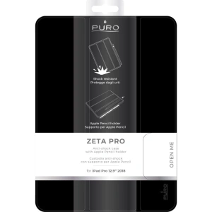 Hurtownia GSM - Etui PURO Booklet Zeta Pro Apple iPad Pro 12.9 2018 (3. generacji) w/Magnet & Stand up z ładowaniem Apple Pencil (czarny) - PUR002BLK - {ean13} - Hurt