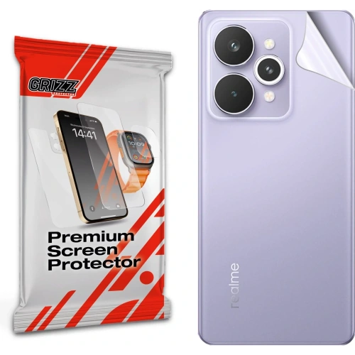 Folia na tył GrizzGlass SatinSkin do Realme 15