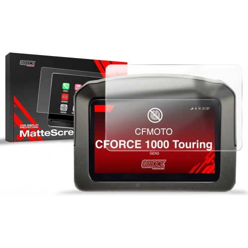 Folia matowa GrizzGlass CarDisplay Protection do CFMOTO CFORCE 1000 Touring GEN3 7"
