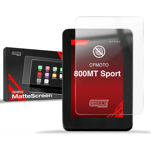 Folia matowa GrizzGlass CarDisplay Protection do CFMOTO 800MT SPORT 7"