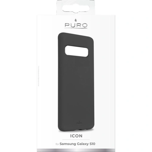 Etui PURO ICON Cover Samsung Galaxy S10 (szary) Limited edition