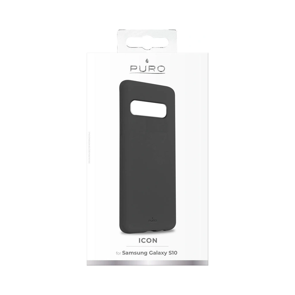 Hurtownia GSM - Etui PURO ICON Cover Samsung Galaxy S10 (grau) Limited Edition - PUR006GRY - {ean13} - Hurt