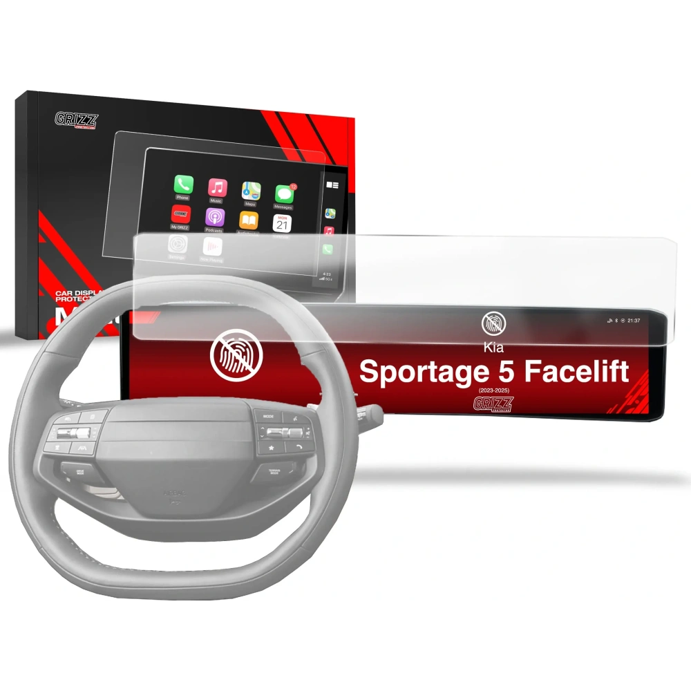 Folia matowa GrizzGlass CarDisplay Protection do Kia Sportage 5 Facelift 12,3" (2025)