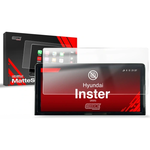 Folia matowa GrizzGlass CarDisplay Protection do Hyundai Inster 10,25" (2025)
