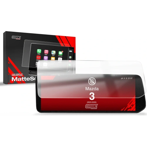 Folia matowa GrizzGlass CarDisplay Protection do Mazda 3 10,25" (2023-2025)