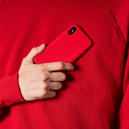 Etui PURO ICON Cover Samsung Galaxy S10 (czerwony) Limited edition