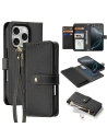Etui z klapką Dux Ducis Lawa do Apple iPhone 16 Pro Max czarne