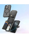 Etui z klapką Dux Ducis Lawa do Apple iPhone 16 Pro Max czarne
