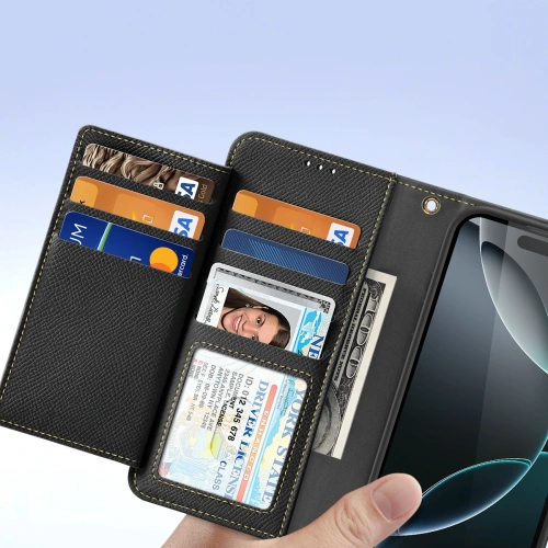 Etui z klapką Dux Ducis Lawa do Apple iPhone 16 Pro Max czarne