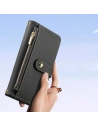 Etui z klapką Dux Ducis Lawa do Apple iPhone 16 Pro Max czarne