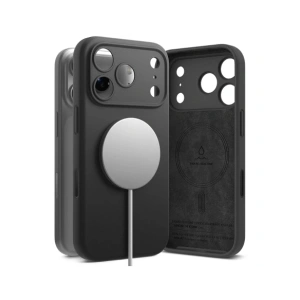 Etui Ringke Silicone Magnetic MagSafe do Apple iPhone 17 Pro Max Black