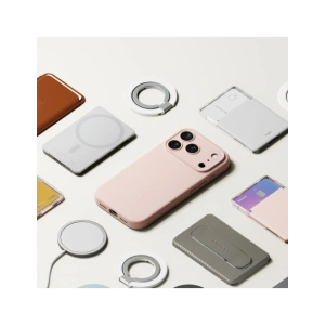 Etui Ringke Silicone Magnetic MagSafe do Apple iPhone 17 Pro Max Pink Sand