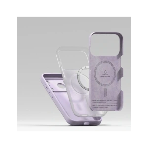 Etui Ringke Silicone Magnetic MagSafe do Apple iPhone 17 Pro Max Light Purple