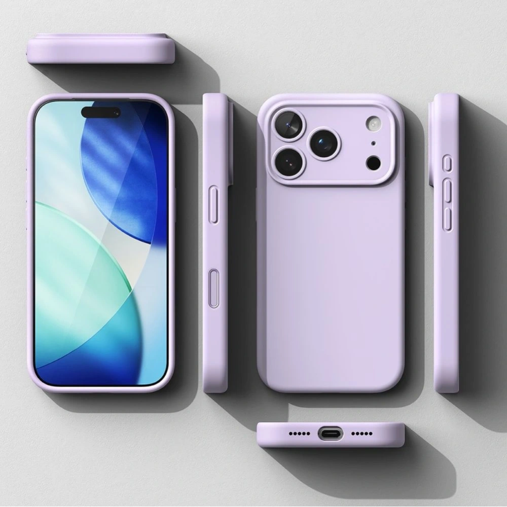 Etui Ringke Silicone Magnetic MagSafe do Apple iPhone 17 Pro Max Light Purple
