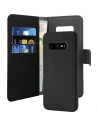 Etui PURO Wallet abnehmbar 2w1 Samsung Galaxy S10 (schwarz)