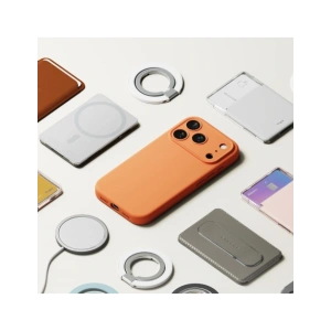 Etui Ringke Silicone Magnetic MagSafe do Apple iPhone 17 Pro Max Tangerine